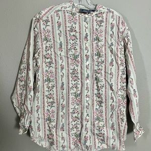 Vintage LizWear Floral Top